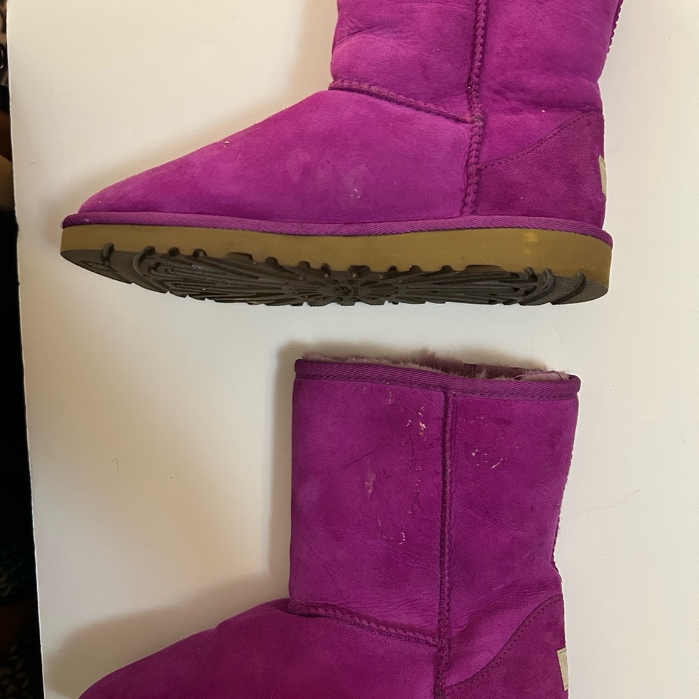 Girls UGG Purple  Boots